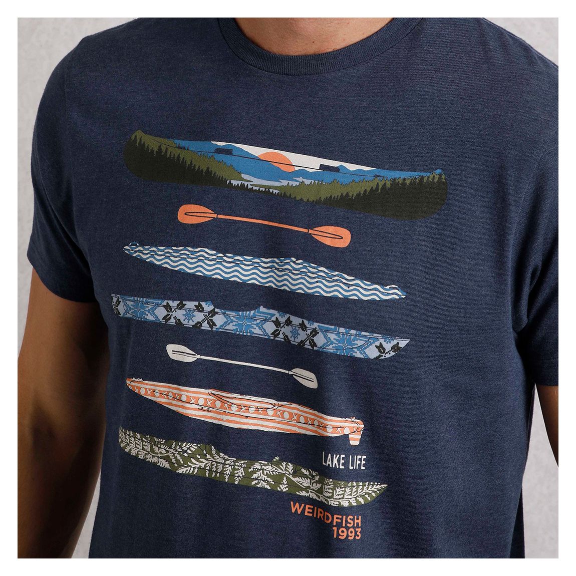 Navy Lake Life T-Shirt main product photo