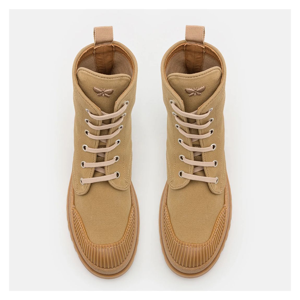 Beige Austin Chunky Boots main product photo