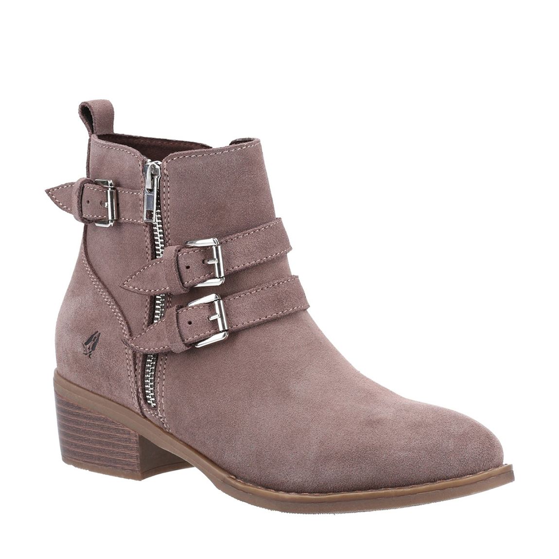 Womens Taupe Jenna Ankle Boots main product photo