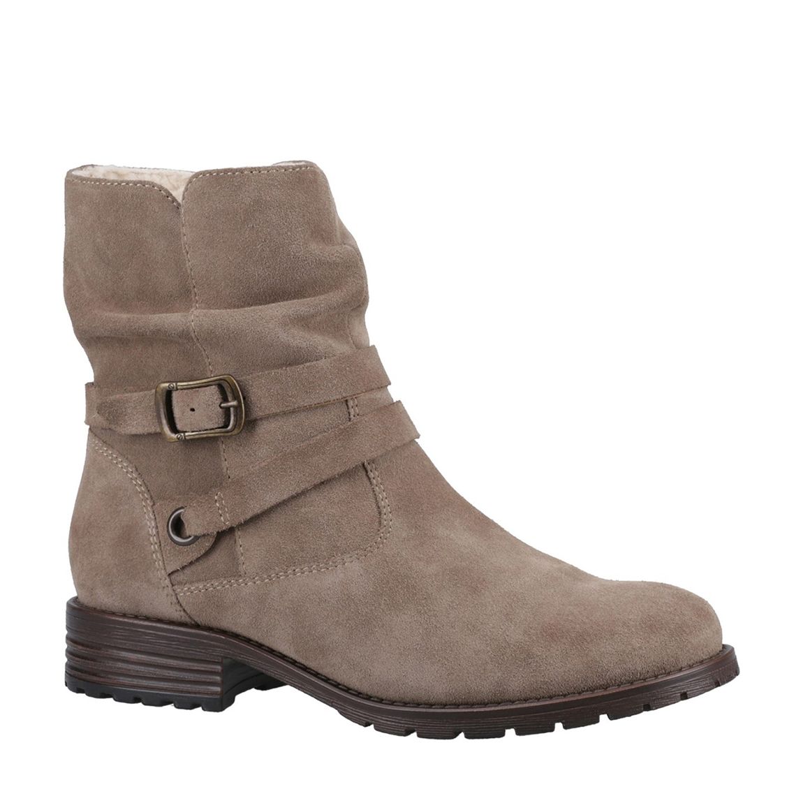 Womens Taupe Piper Ankle Boots main product photo
