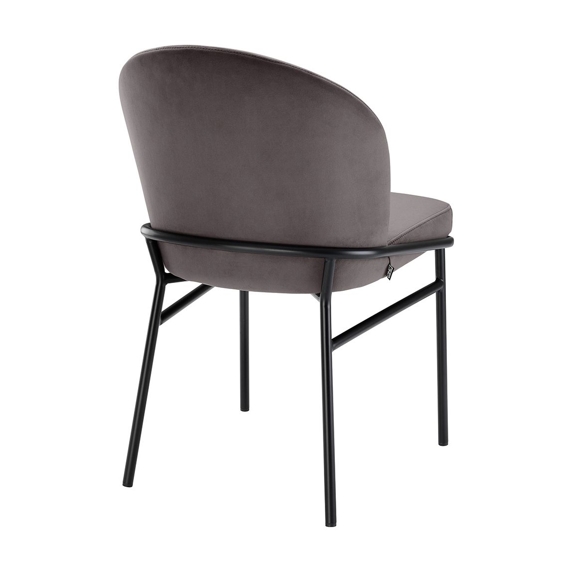 Willis Dining Chair, Set Of 2, Savona Grey Velvet main product photo