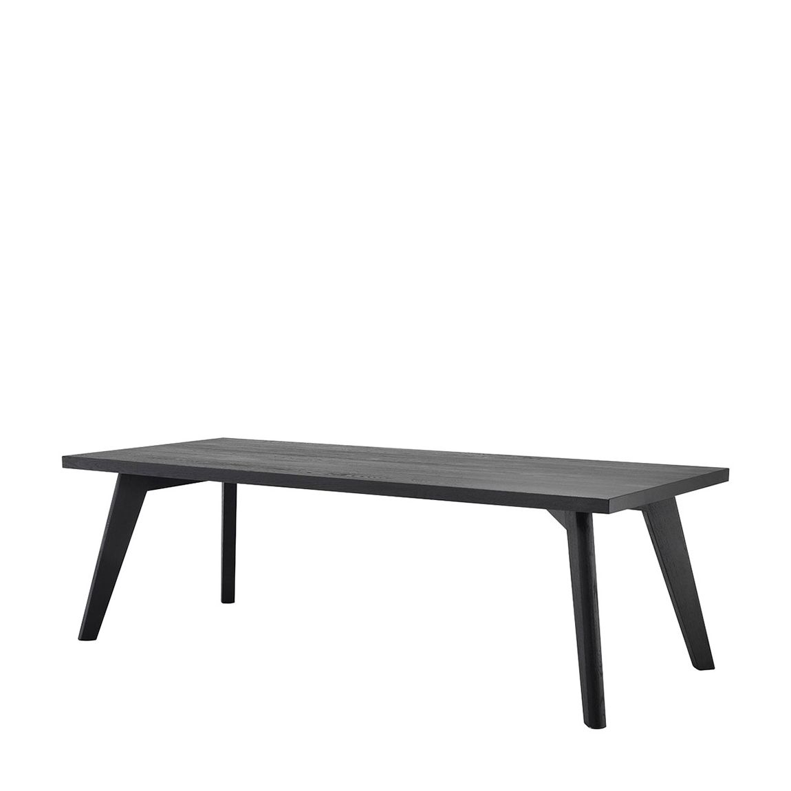 Biot Dining Table, Black Oak main product photo