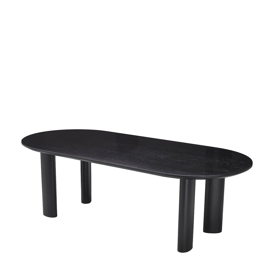 Mogador Dining Table Small, Black main product photo