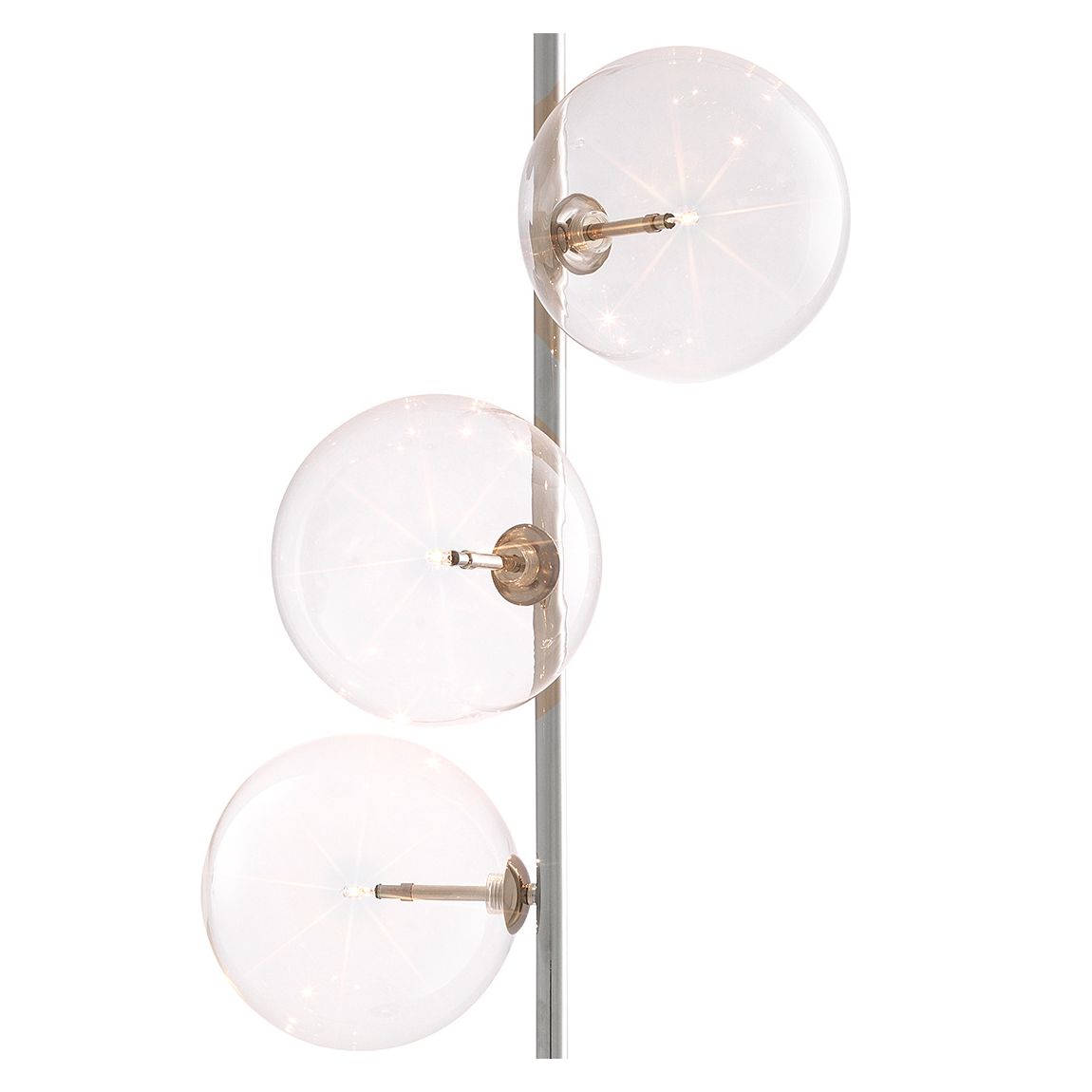 Tempo Floor Lamp, Nickel main product photo