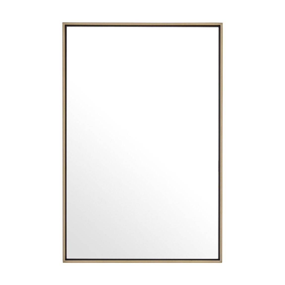 Redondo Mirror Extra Small, Brushed Brass main product photo