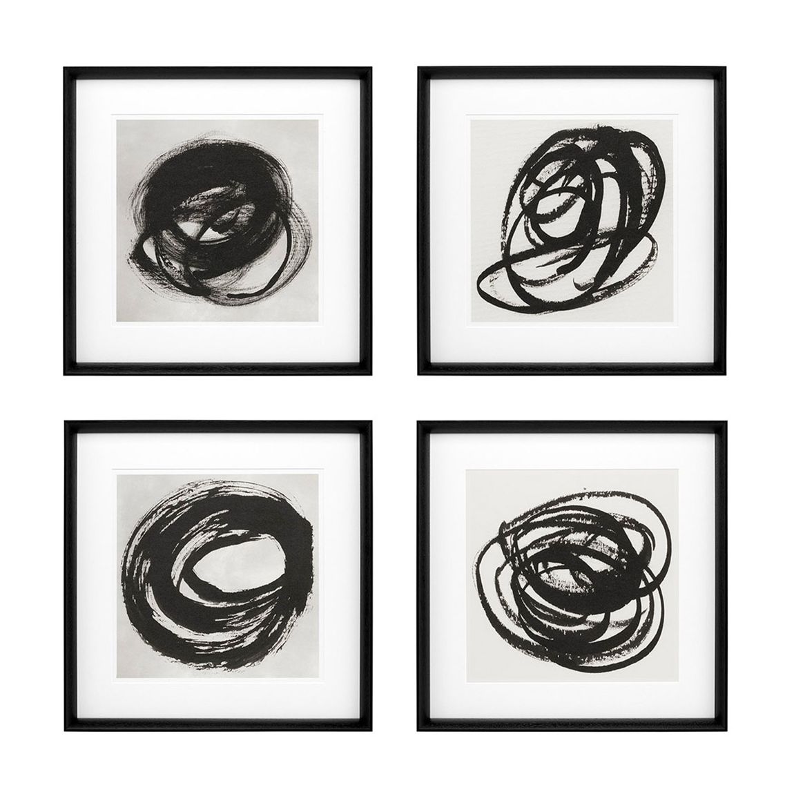 Print Black & White Collection, Set of 4 main product photo