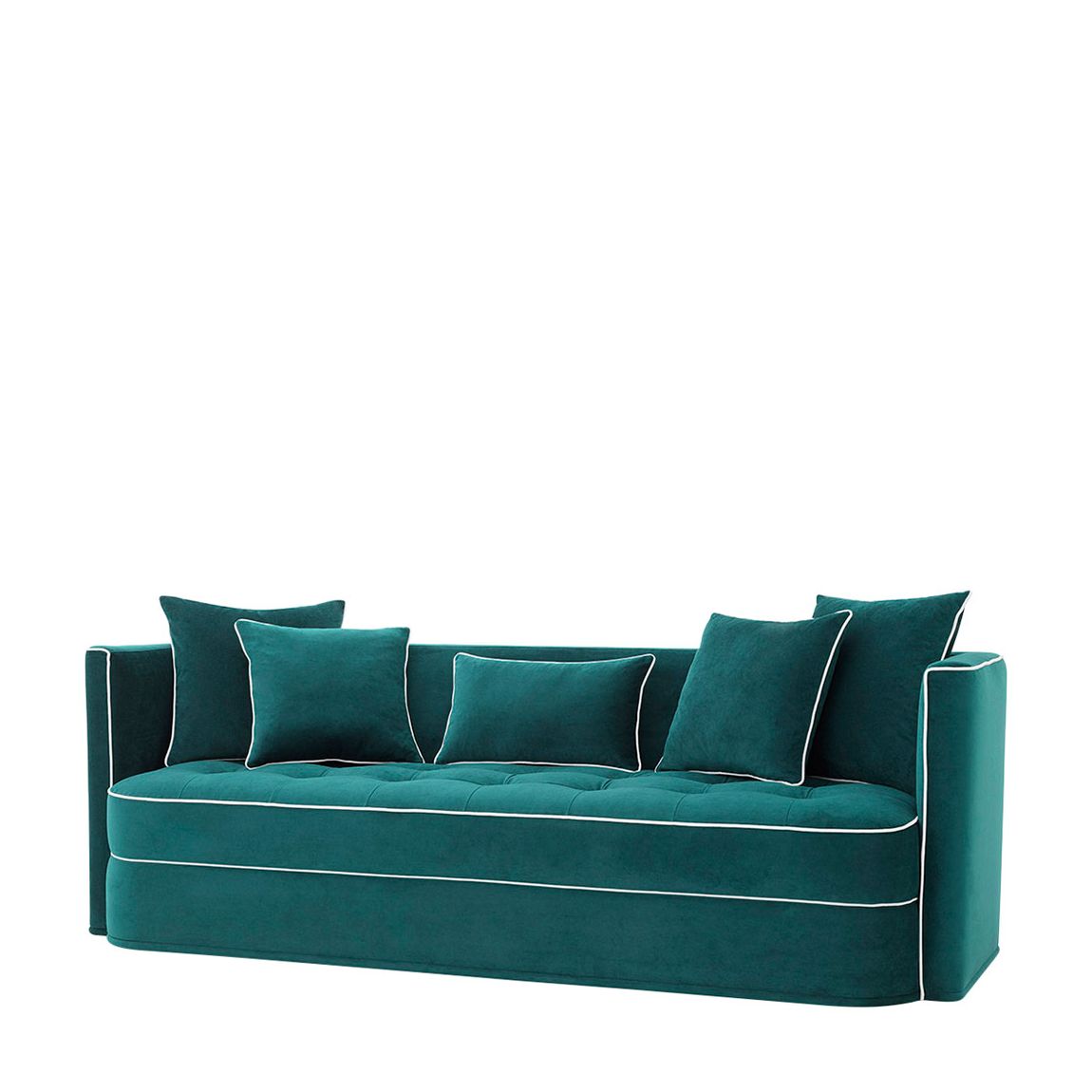 Dorchester Sofa, Cavett Deep Blue Velvet main product photo