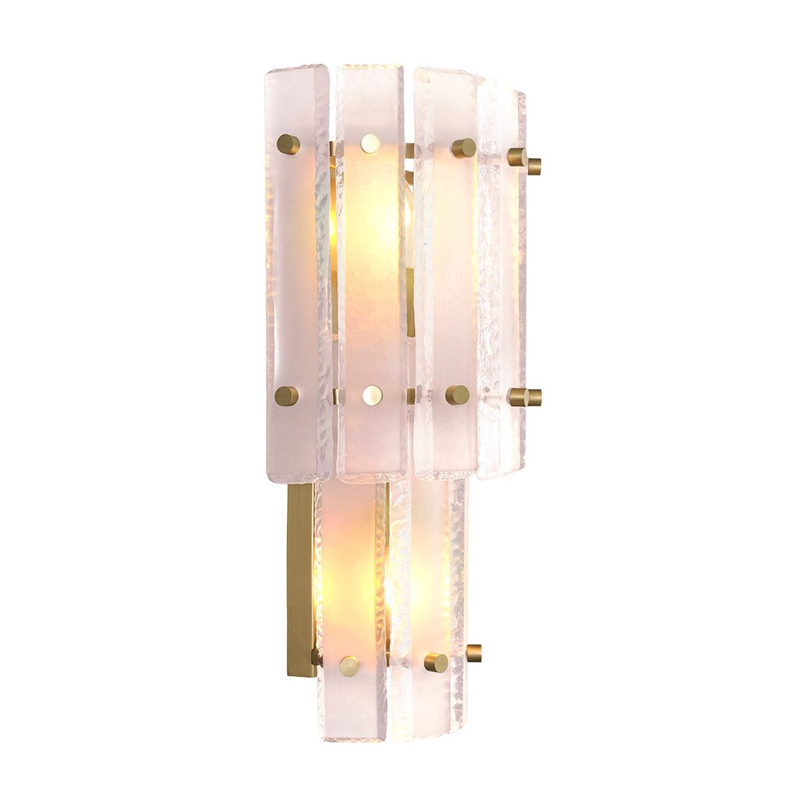 Blason Double Wall Lamp, Antique Brass main product photo