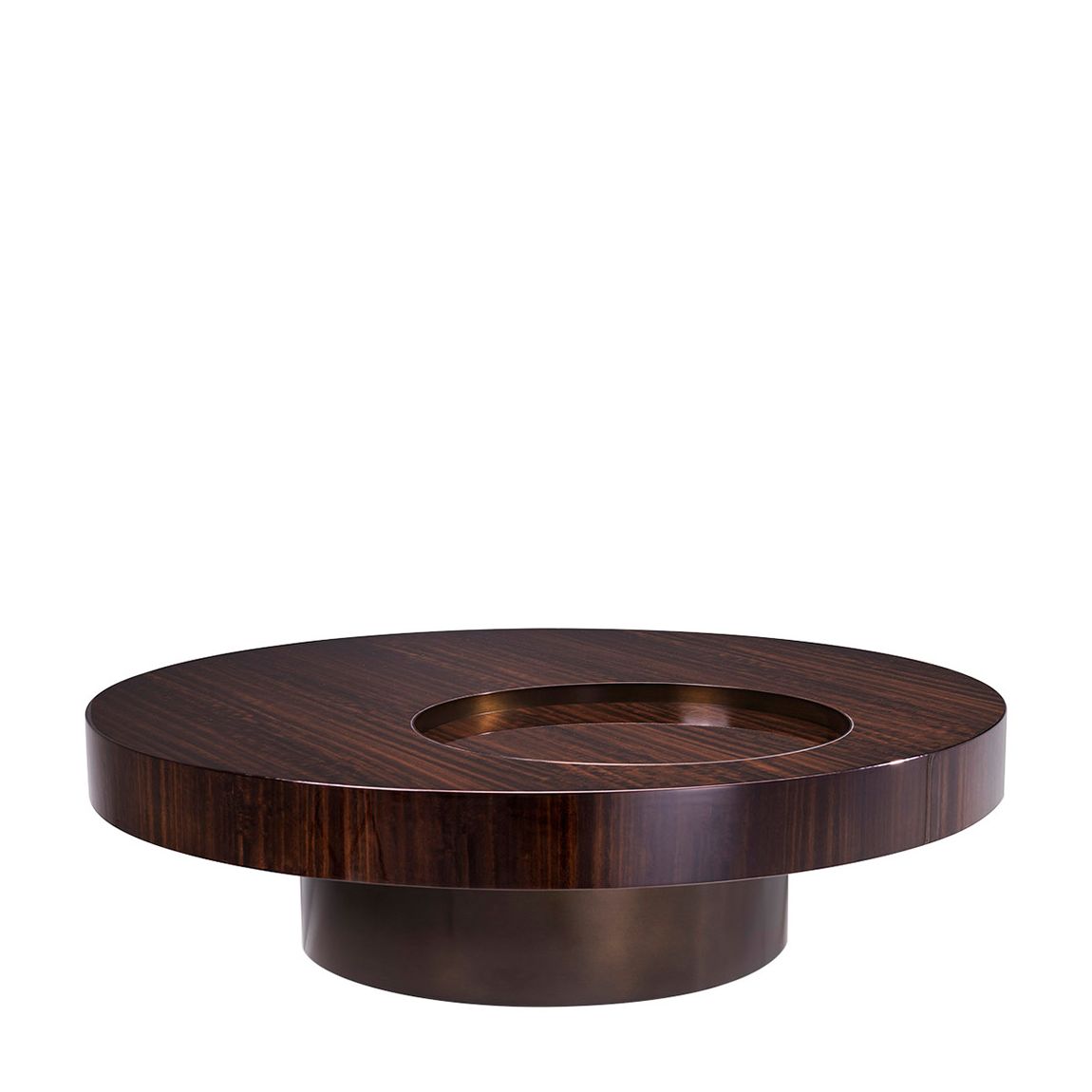 Round Otus Coffee Table, Bronze main product photo