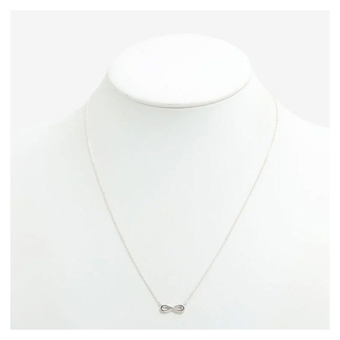 Sterling Silver Infinity Necklace main product photo