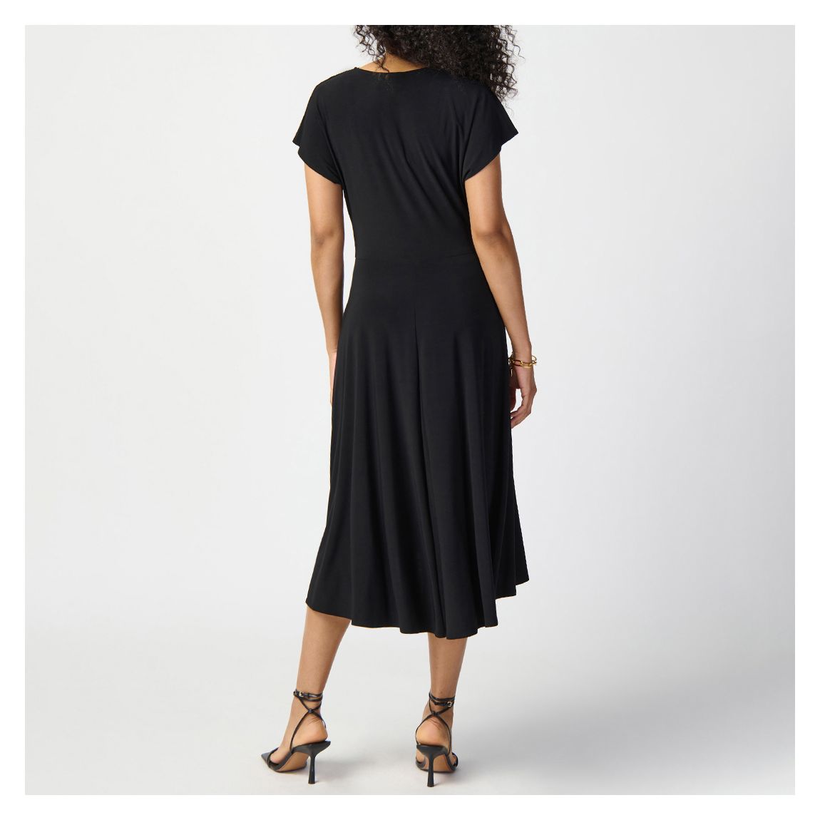 Black Shawl Loose Dress main product photo