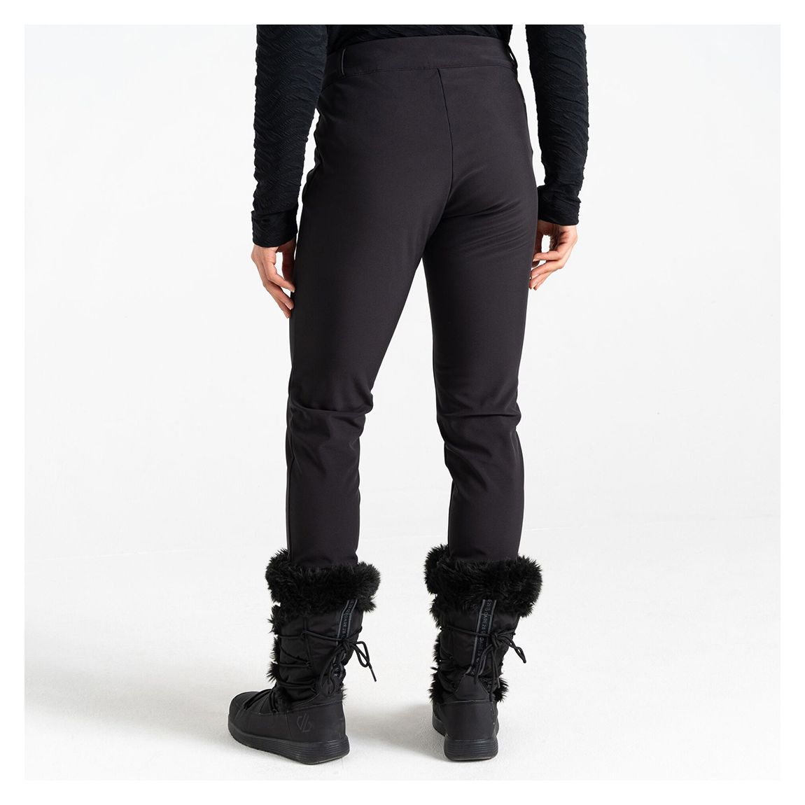 Black Sleek Waterproof Ski Trousers main product photo