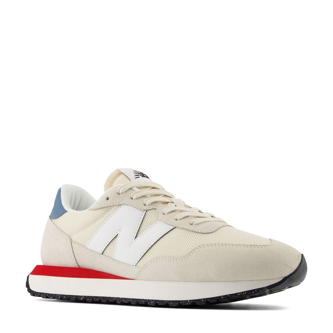 Unisex White/Blue 237 Trainers main product photo