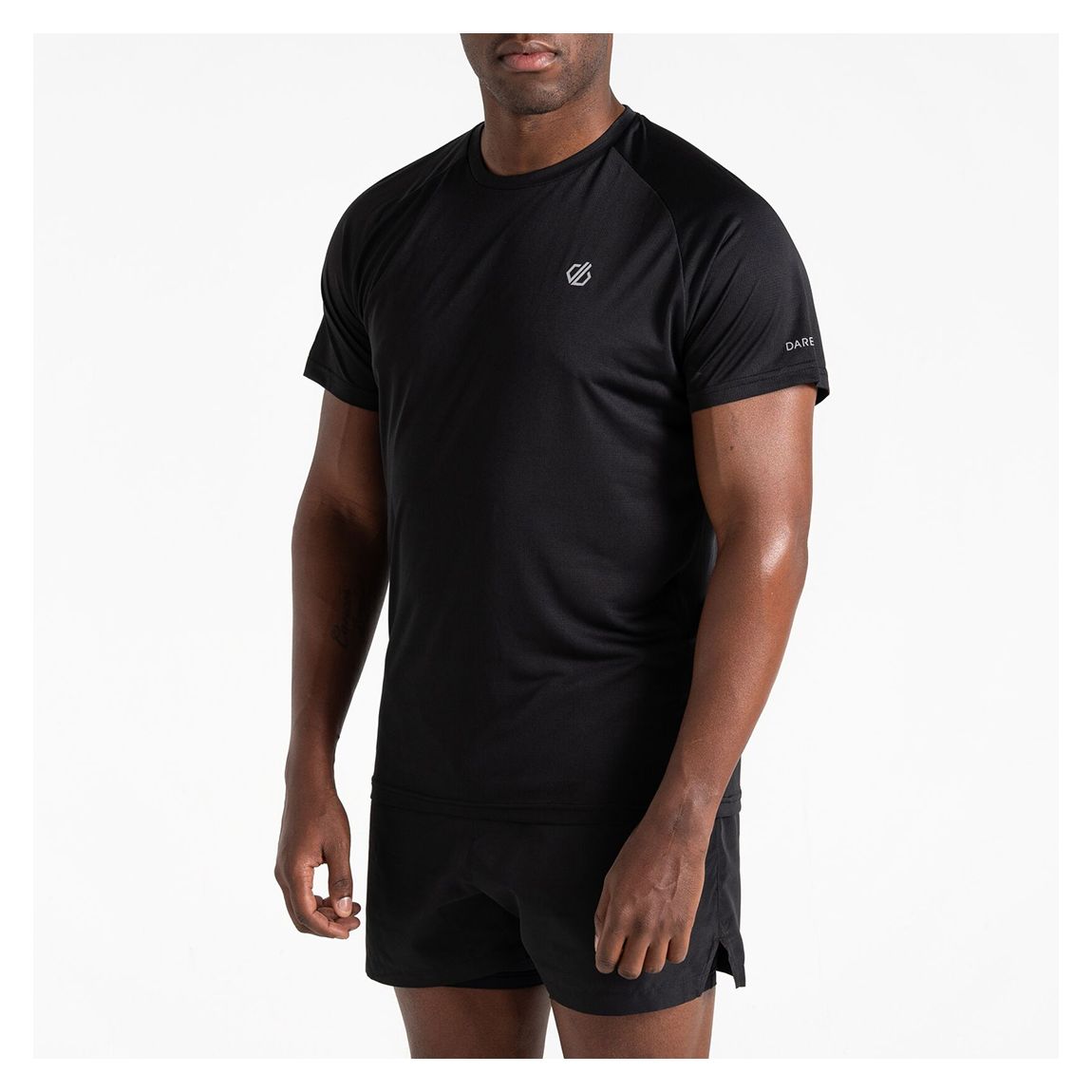 Black Accelerate Quick Dry T-shirt main product photo