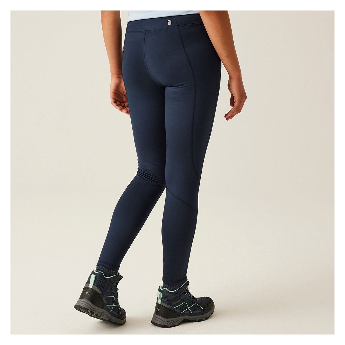 Navy Holeen Stretch Leggings main product photo