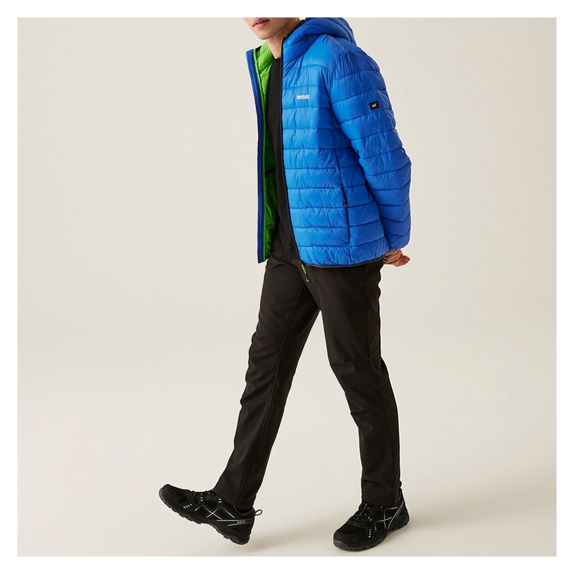 Blue Marizion Baffled Jacket main product photo