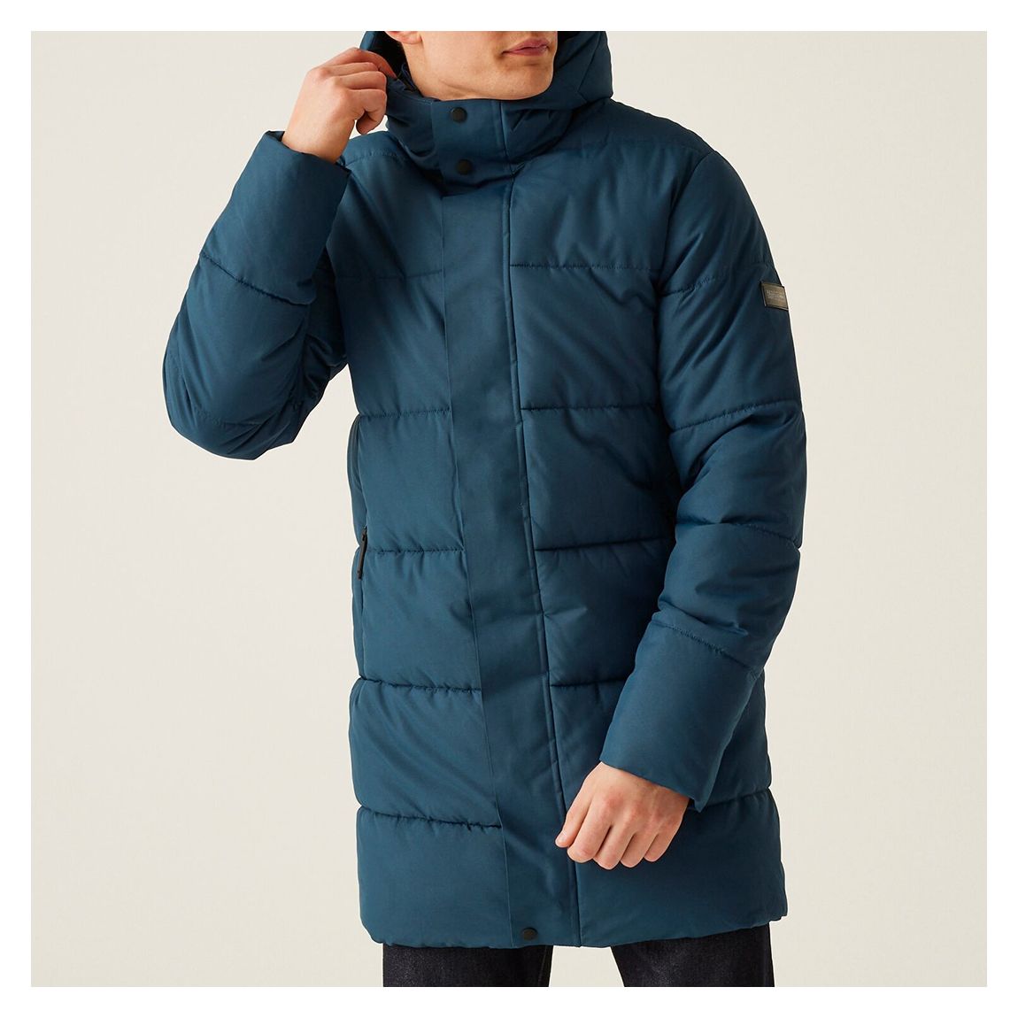 Navy Hayleyn Padded Jacket main product photo