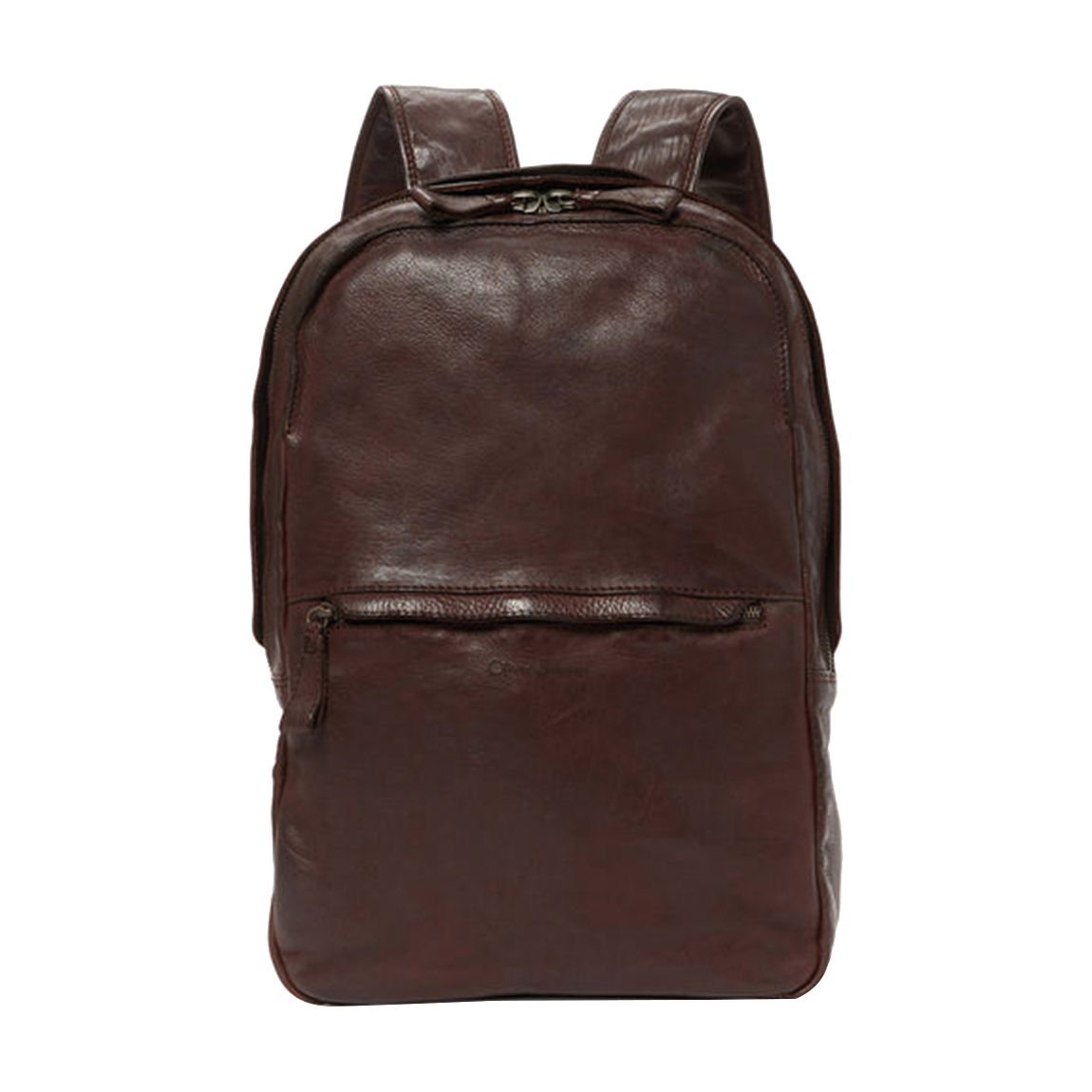 Brown Ramsey Leather Backpack main product photo