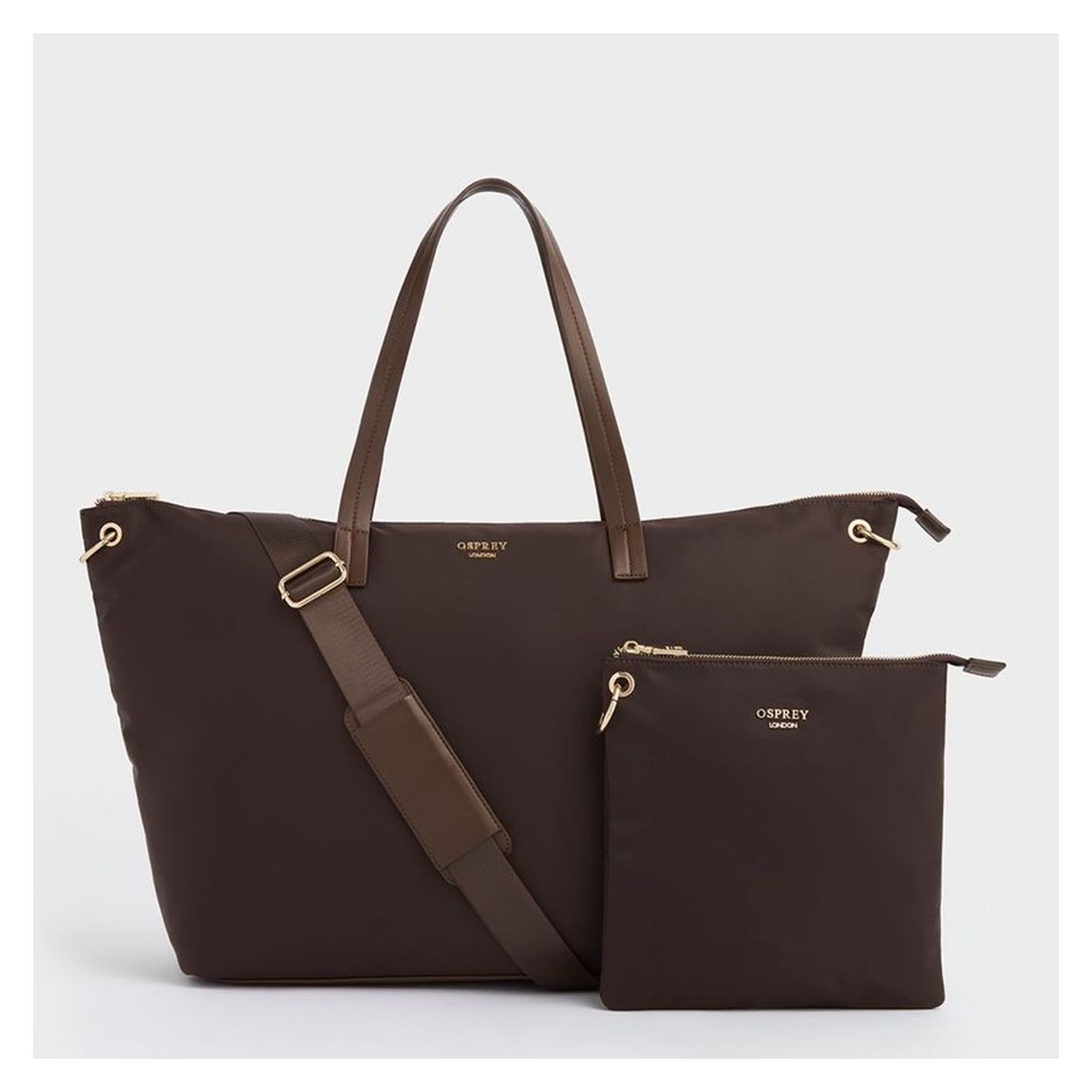 Chocolate Nylon Wanderer Weekender main product photo