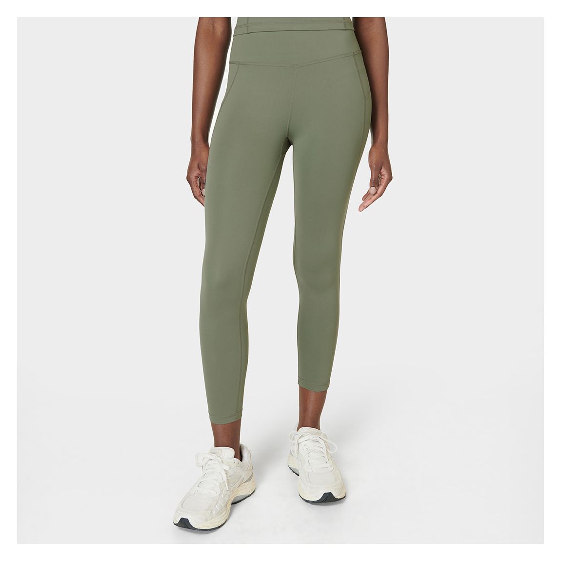 All Day 7/8 Leggings - Umbra Green main product photo
