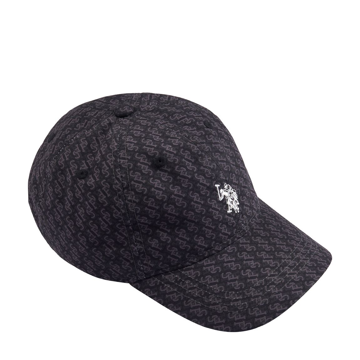 Black Monogram Casual Cap main product photo