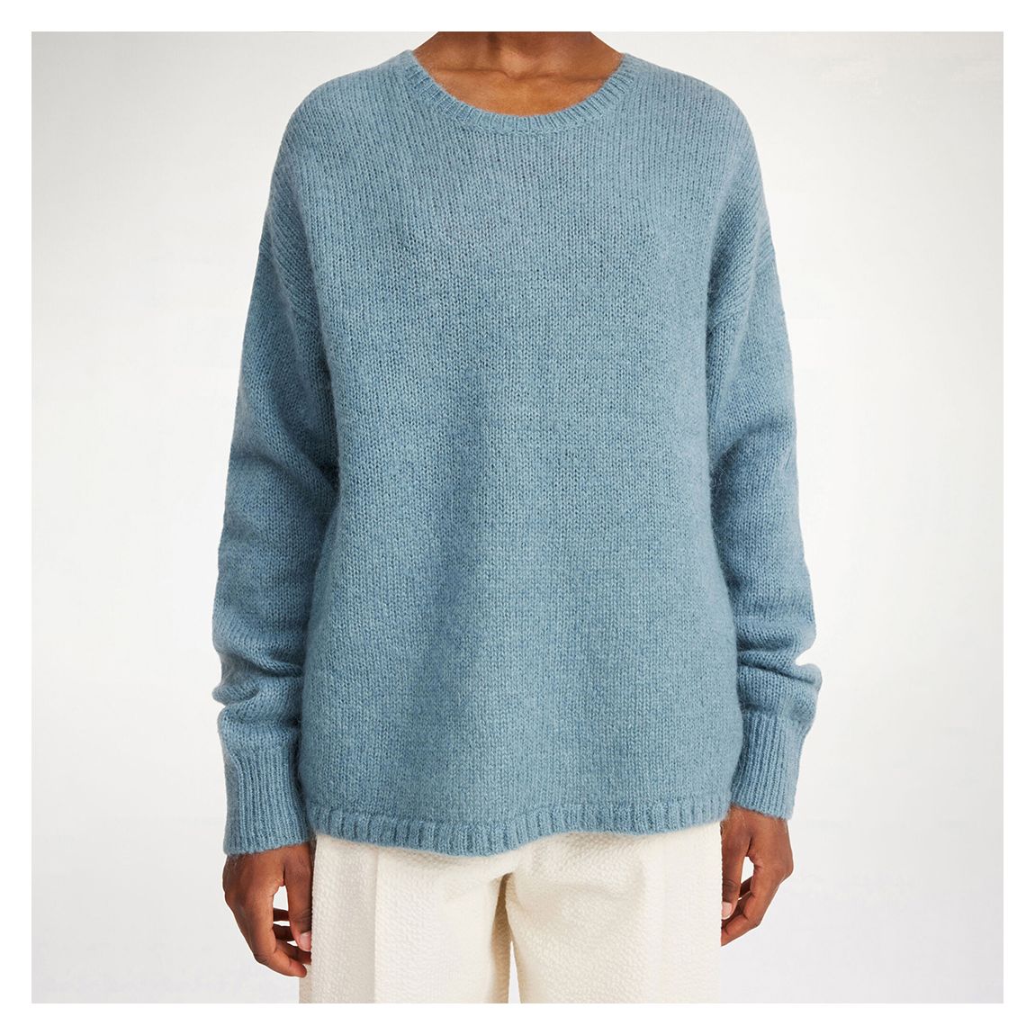 Blue Briella Knit Wool Blend Jumper main product photo