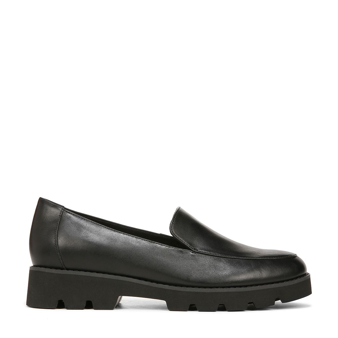 Black Leather Kensley Loafer main product photo