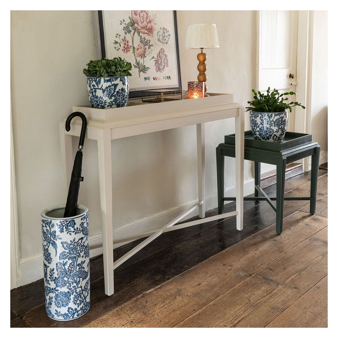 Blue and White Adain Porcelain Planter Large main product photo