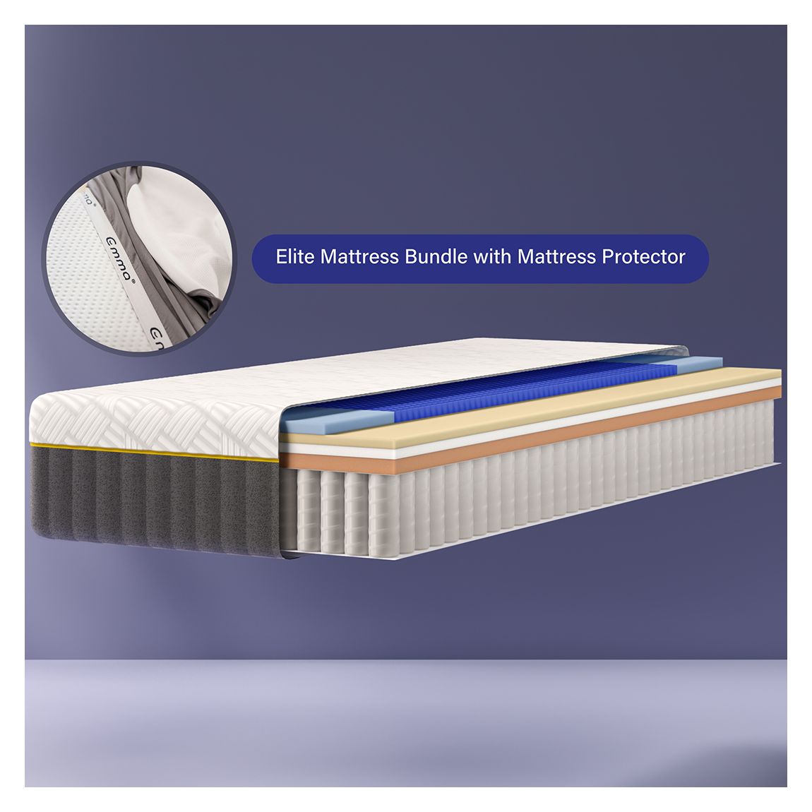 The Elite Bundle: Super King Mattress + Protector main product photo