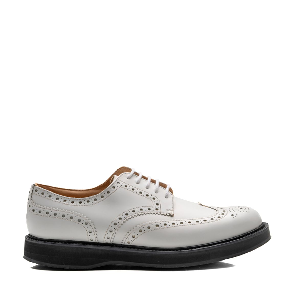 White Naburn Lace Up Formal Shoe main product photo