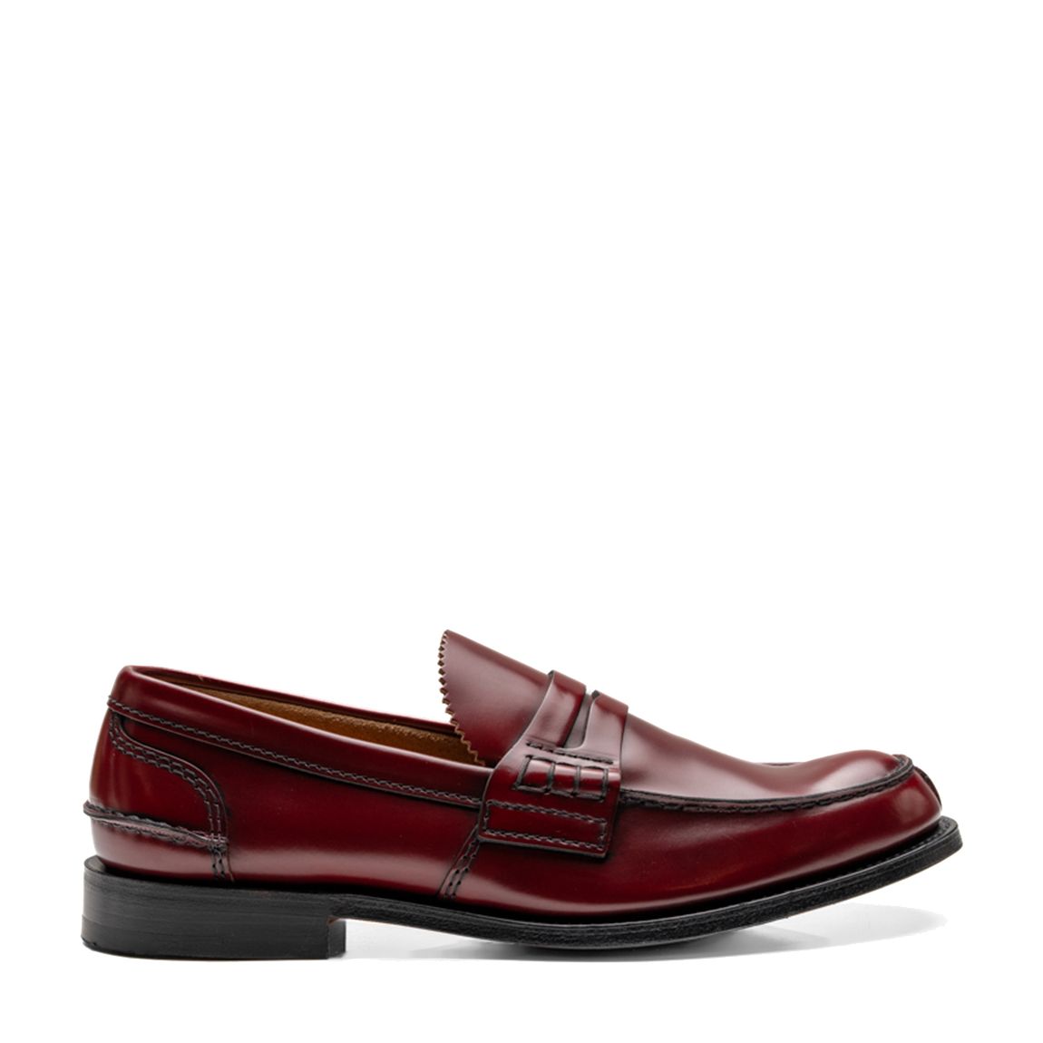 Burgundy Leather Tunbridge Loafer main product photo