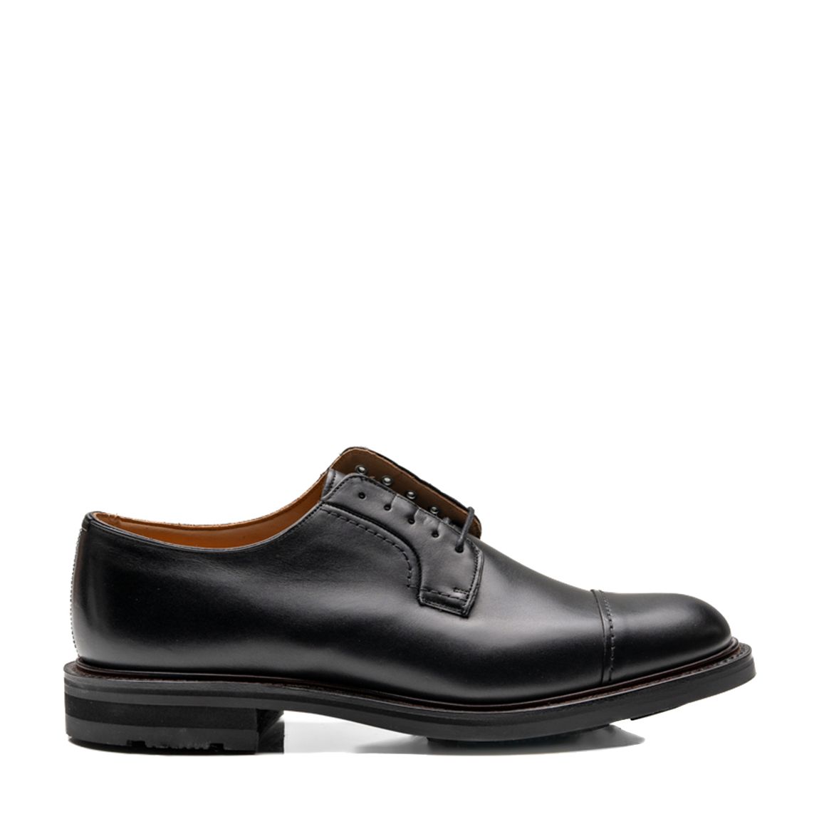 Black Leather Wellington Derby main product photo