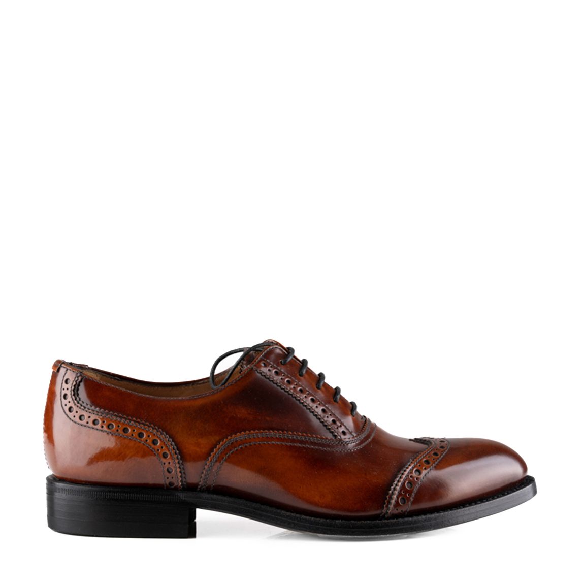Brown Shine Leather Oxford Brogues main product photo