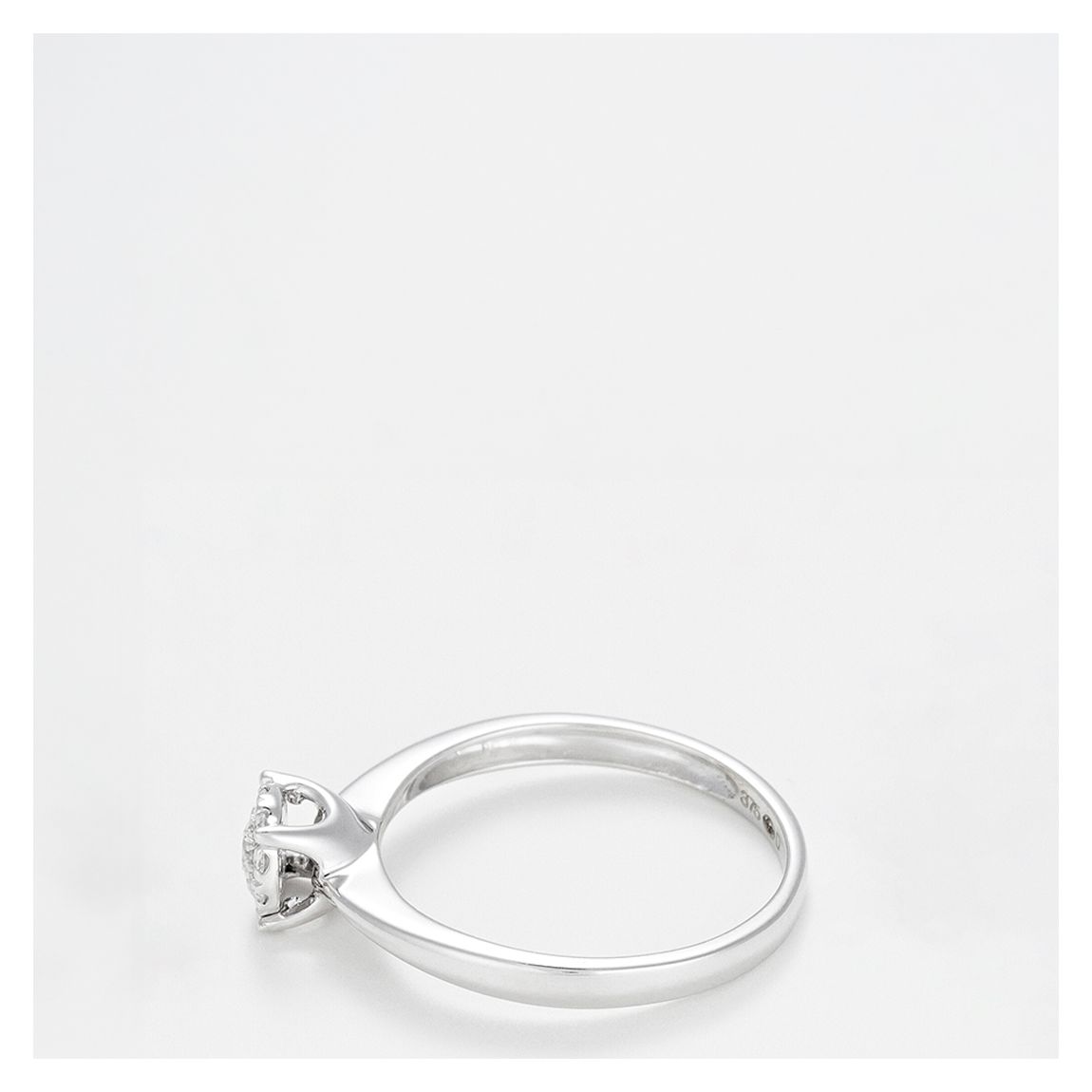 Silver "Brilliant Lucia 17ct" Diamond Ring main product photo