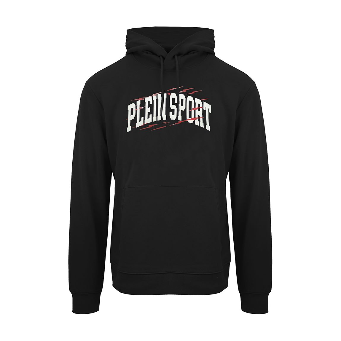 Black Tiger Back Print Hoodie main product photo