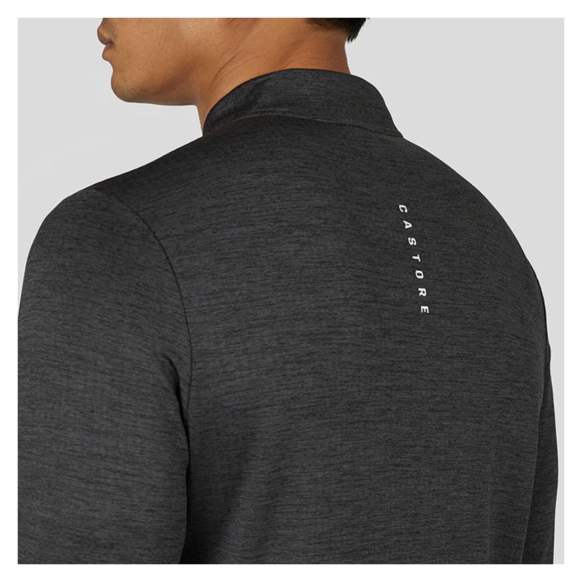 Grey Active 1/4 Zip Top main product photo