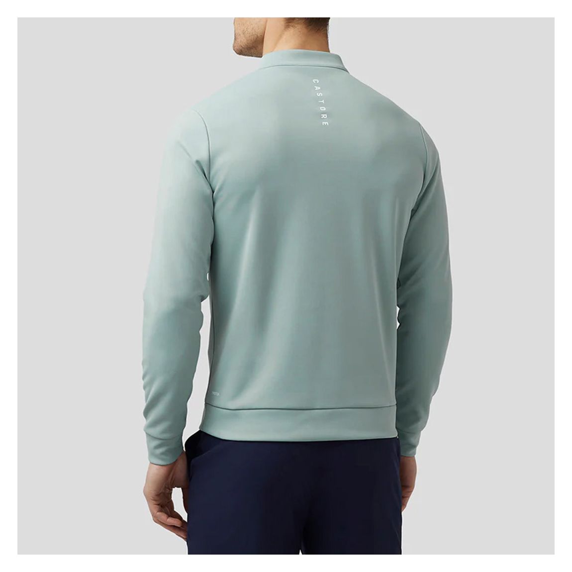 Light Blue Club Golf 1/4 Zip Top main product photo