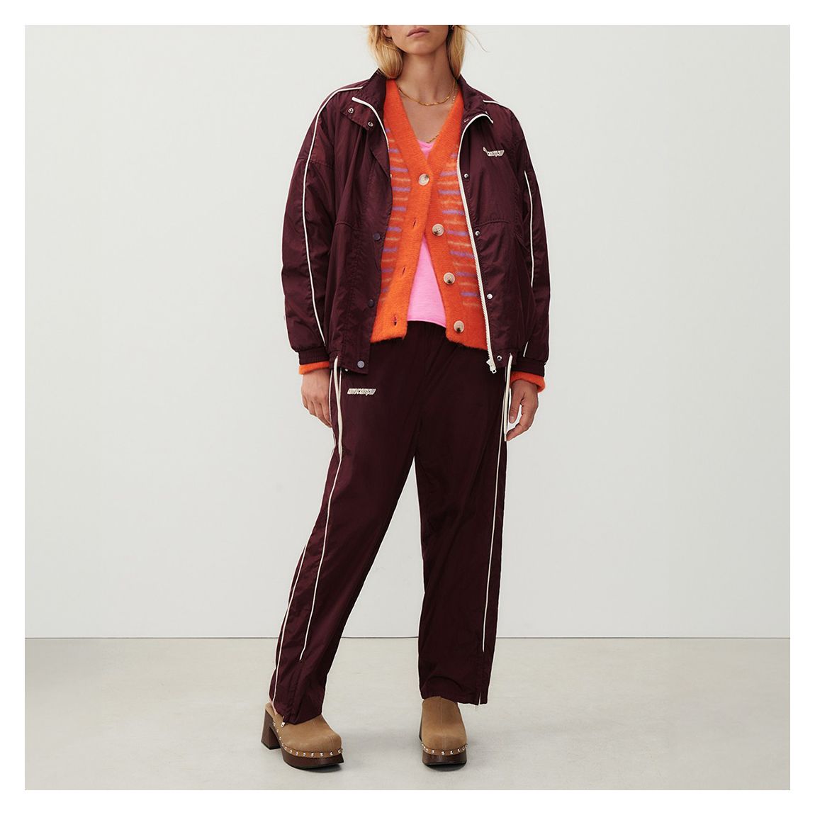 Maroon Sports Jacket main product photo