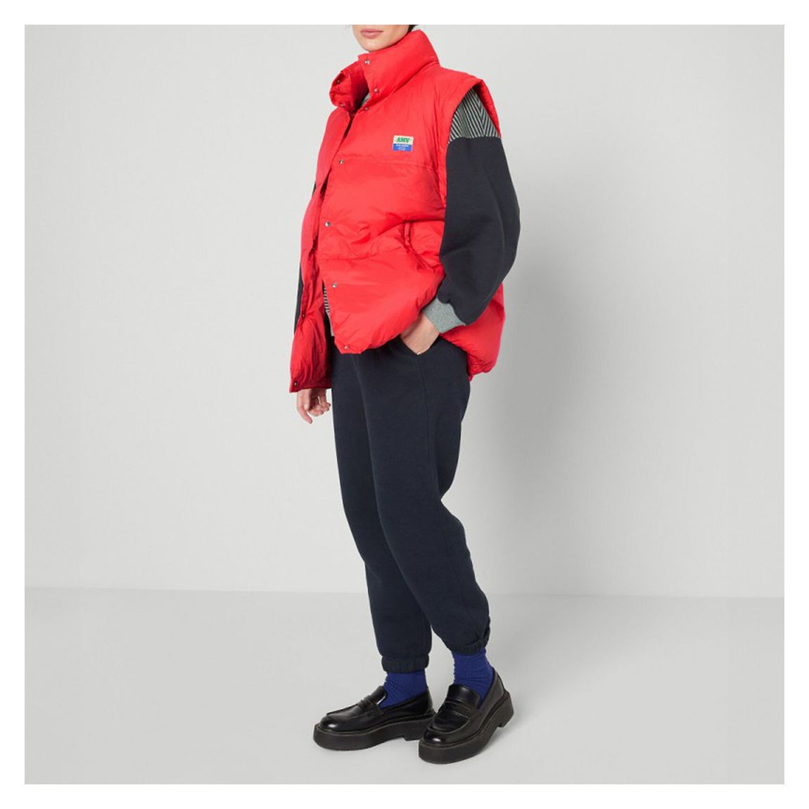 Scarlet Puffa Gilet main product photo