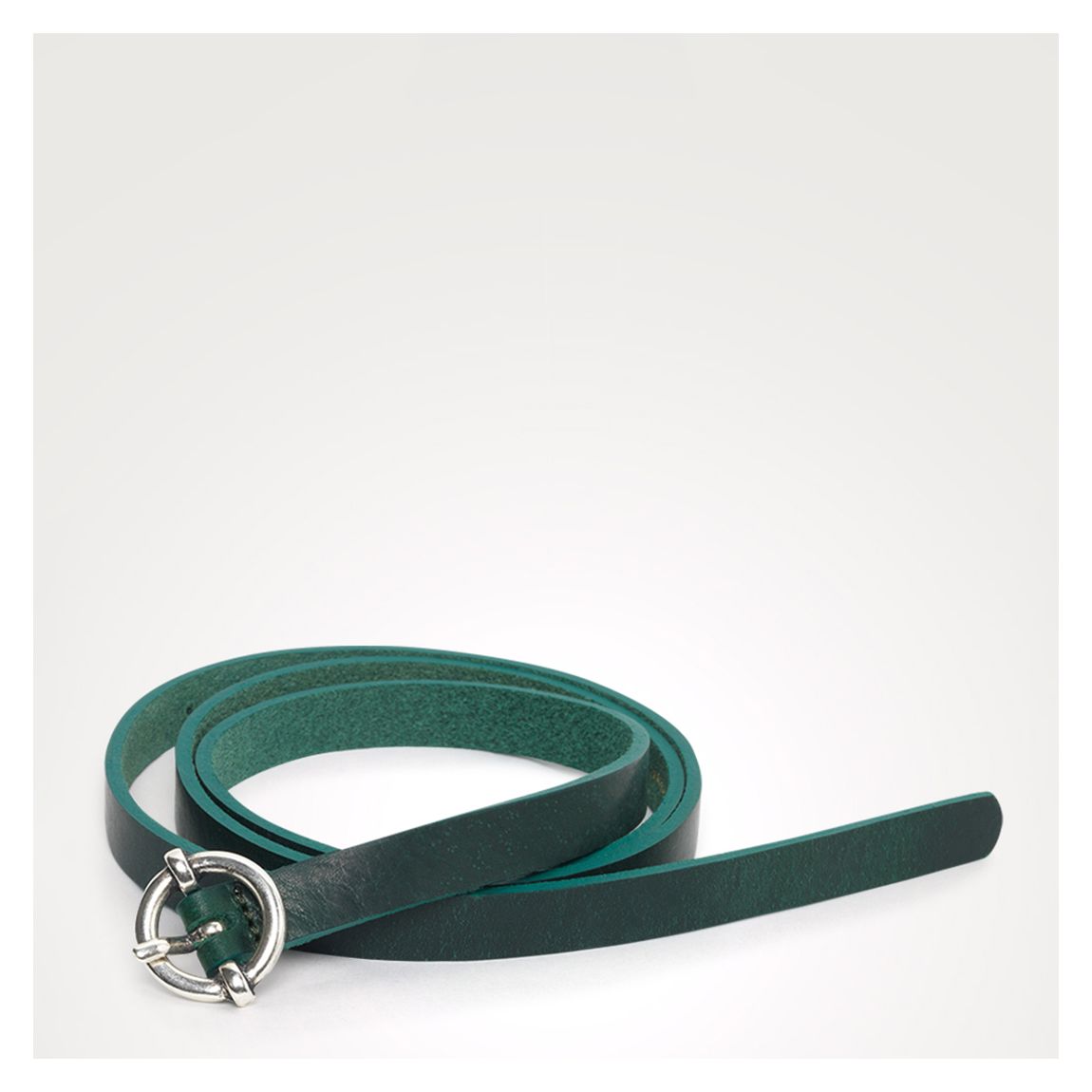 Teal Leather Belt main product photo