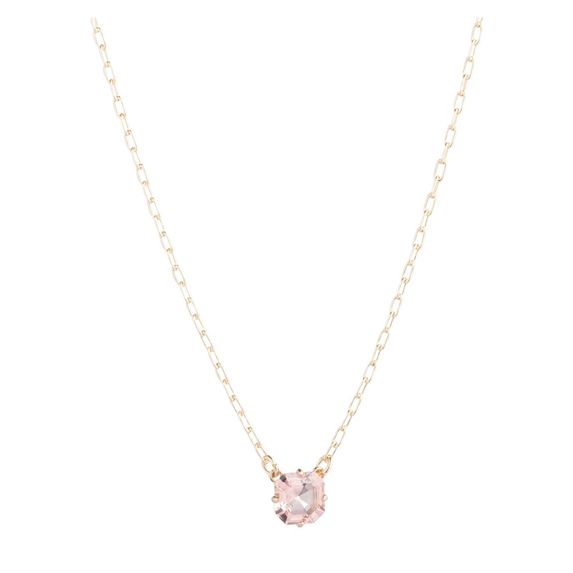Pink Womens Carded Pendant Necklace main product photo