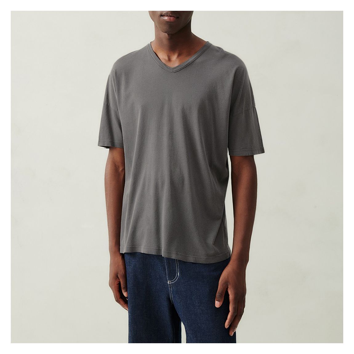 Slate V-Neck T-Shirt main product photo