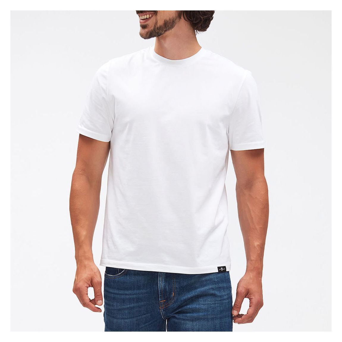 White Luxe T-Shirt main product photo