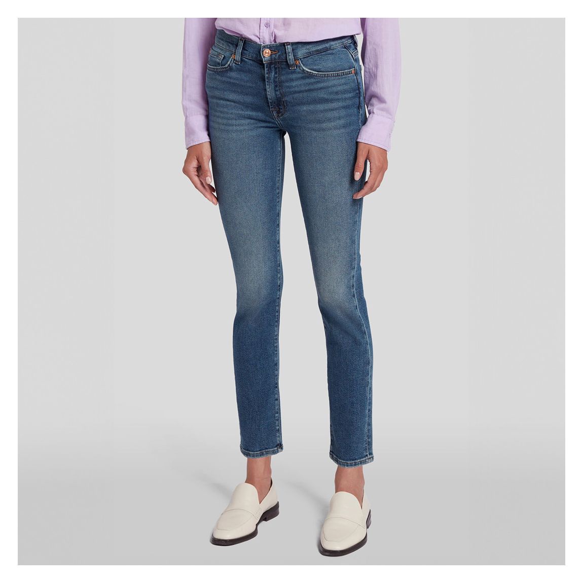Blue Roxanne Luxe Slim Stretch Jeans main product photo