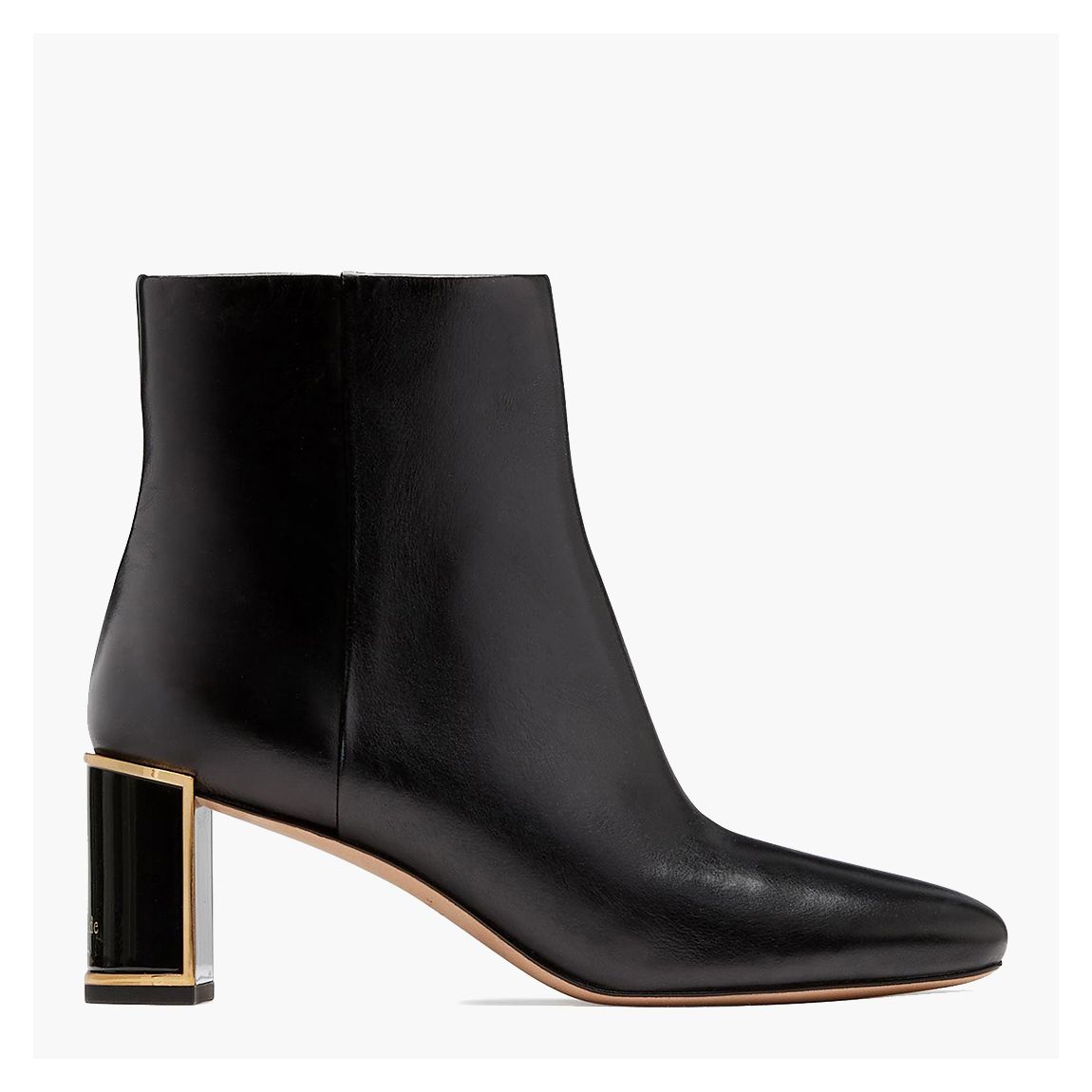 Black Merritt Heeled Ankle Boot main product photo