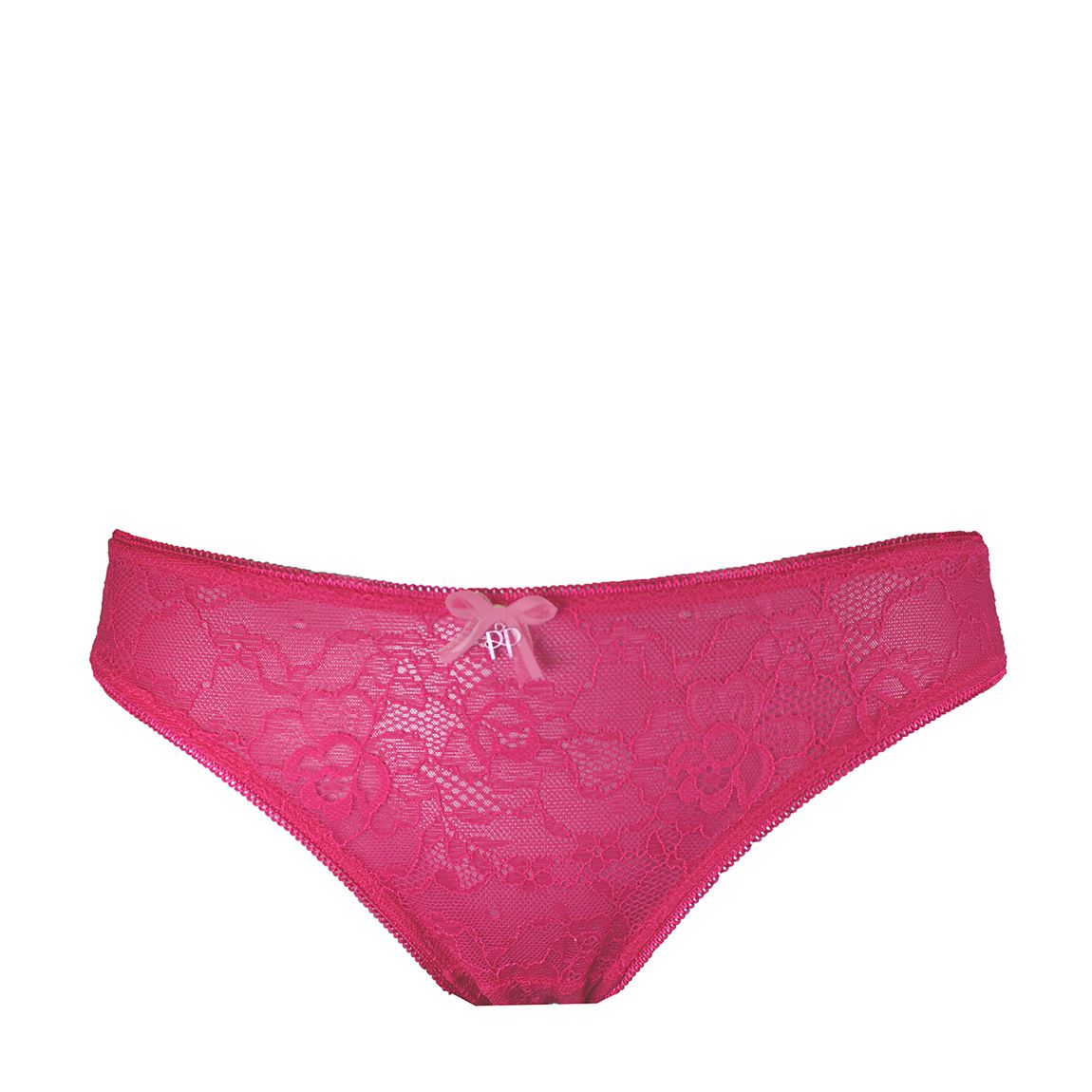 Pink Lola All Over Lace Brazilian Brief main product photo