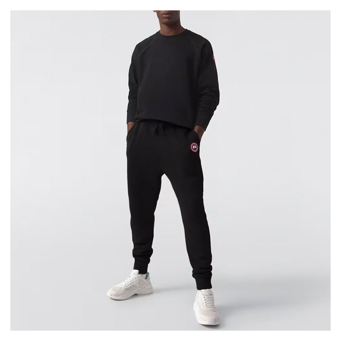 Black Huron Cotton Joggers main product photo