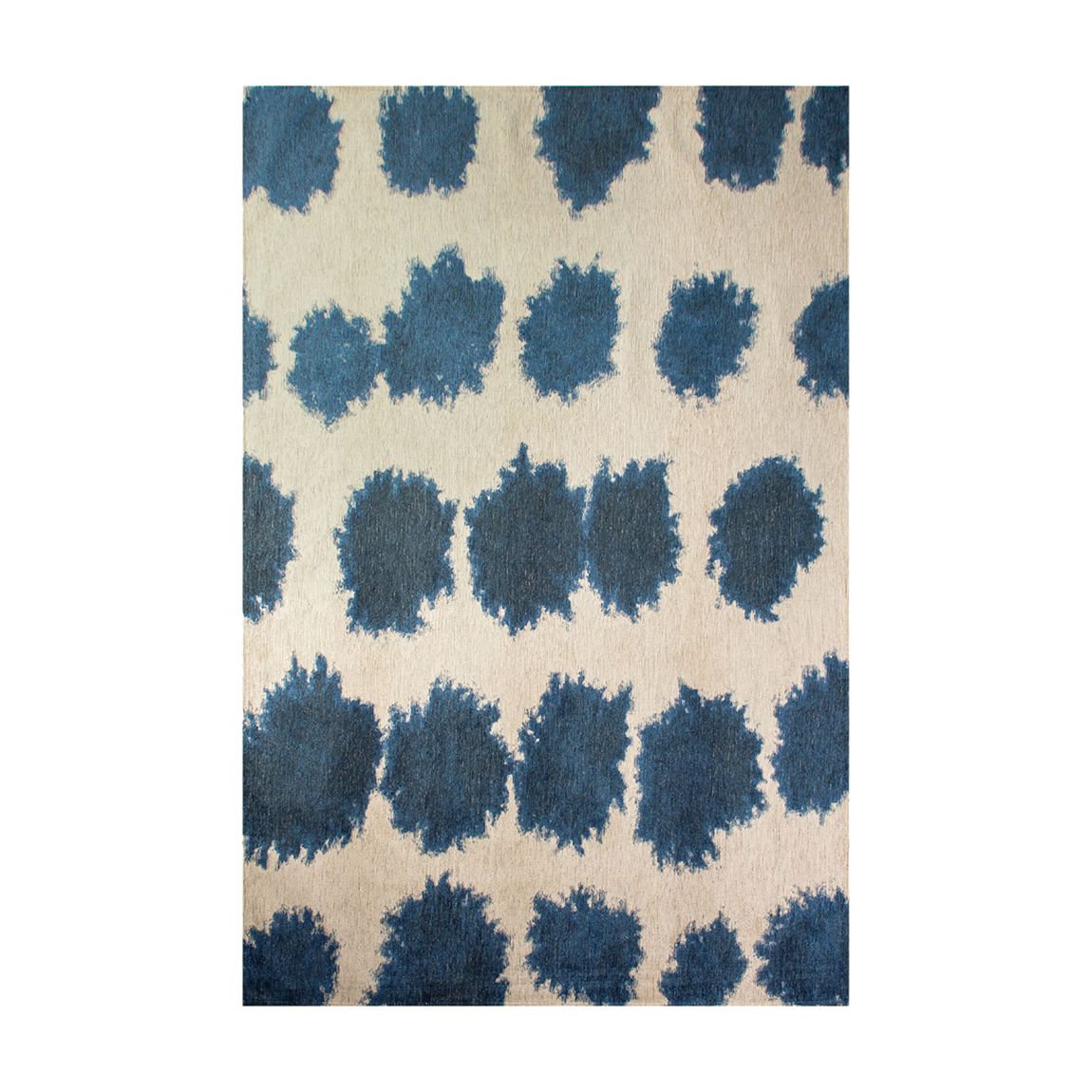 Paintball - Curacao 240x340cm Rug, Blue main product photo