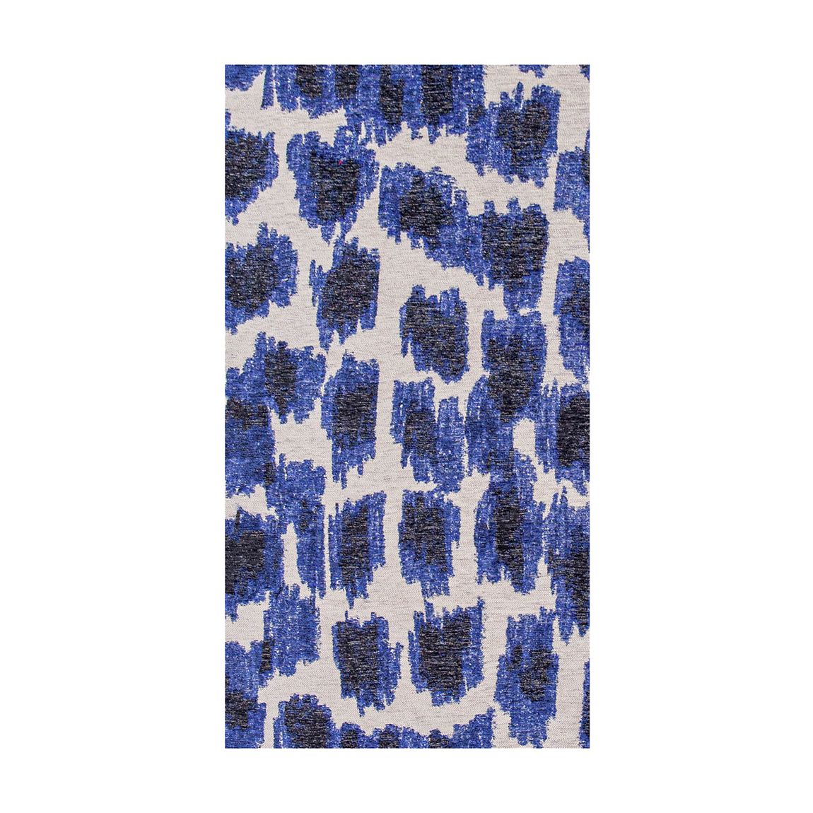 Ikat - Ultramarine 80x150cm Rug, Blue main product photo