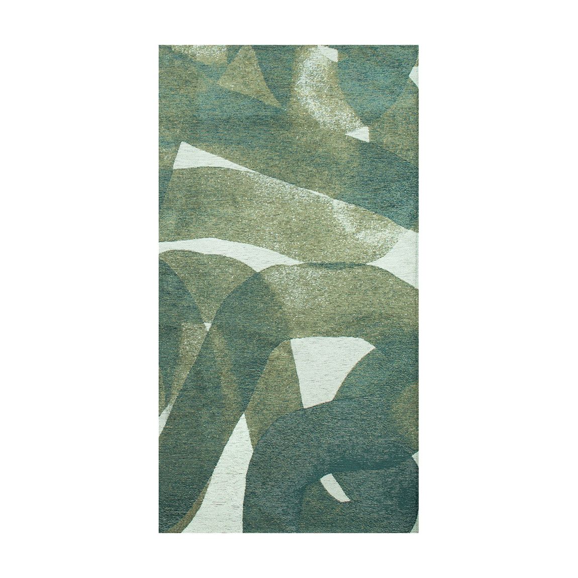 My way - Teal 80x150cm Rug, Grey main product photo